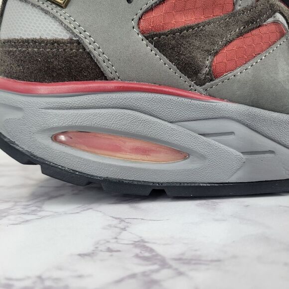 Ryn Trail Red Gray Athletic Shoe US Size 6  Korean 235  Hiking Running - Picture 3 of 14